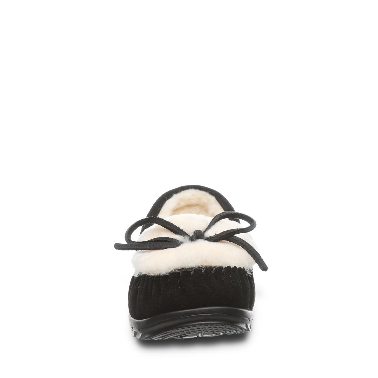 BEARPAW Paris Slippers - Women's Black Shoe Deals Outlet