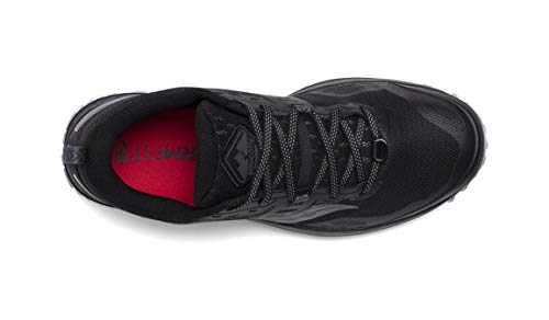 Saucony Peregrine 10 - Men's Black/Red Shoe Deals Outlet
