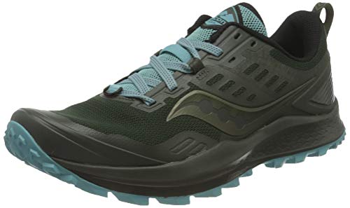 Saucony Peregrine 10 Running Shoe - Women's Pine/Marine Shoe Deals Outlet