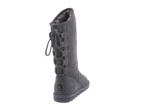 BEARPAW Phylly Boots - Women's Charcoal Shoe Deals Outlet