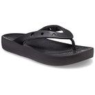 Crocs Platform Flip Flop - Women's Black Shoe Deals Outlet