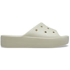 Crocs Platform Slide - Women's Bone Shoe Deals Outlet