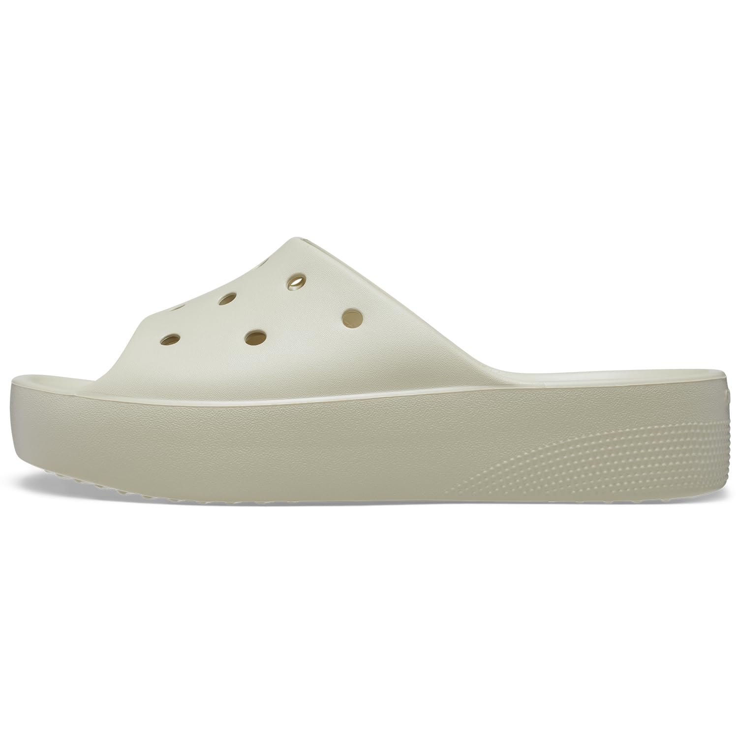 Crocs Platform Slide - Women's Bone Shoe Deals Outlet