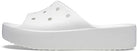 Crocs Platform Slide - Women's White Shoe Deals Outlet