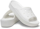 Crocs Platform Slide - Women's White Shoe Deals Outlet