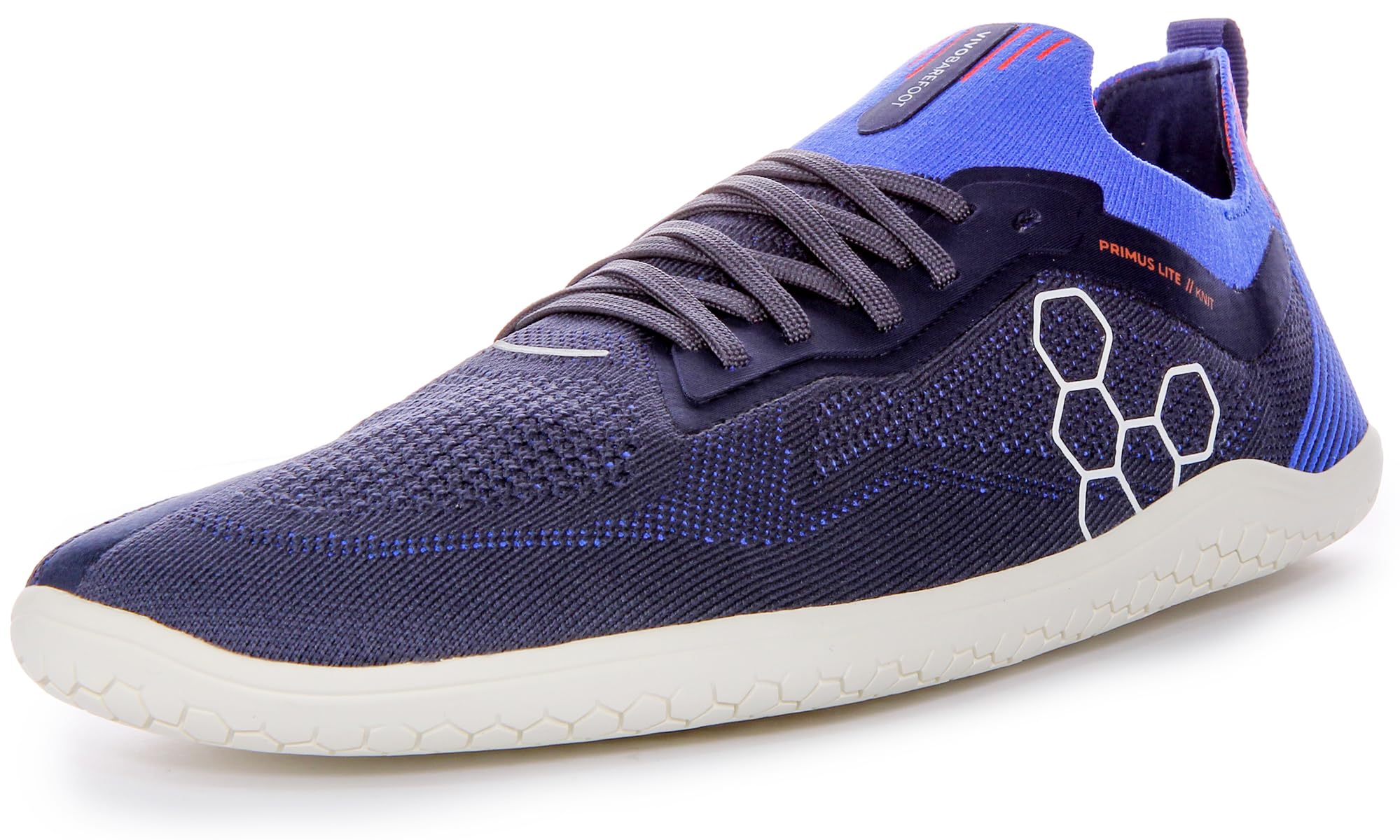 Vivobarefoot Primus Lite Knit - Men's Navy Shoe Deals Outlet