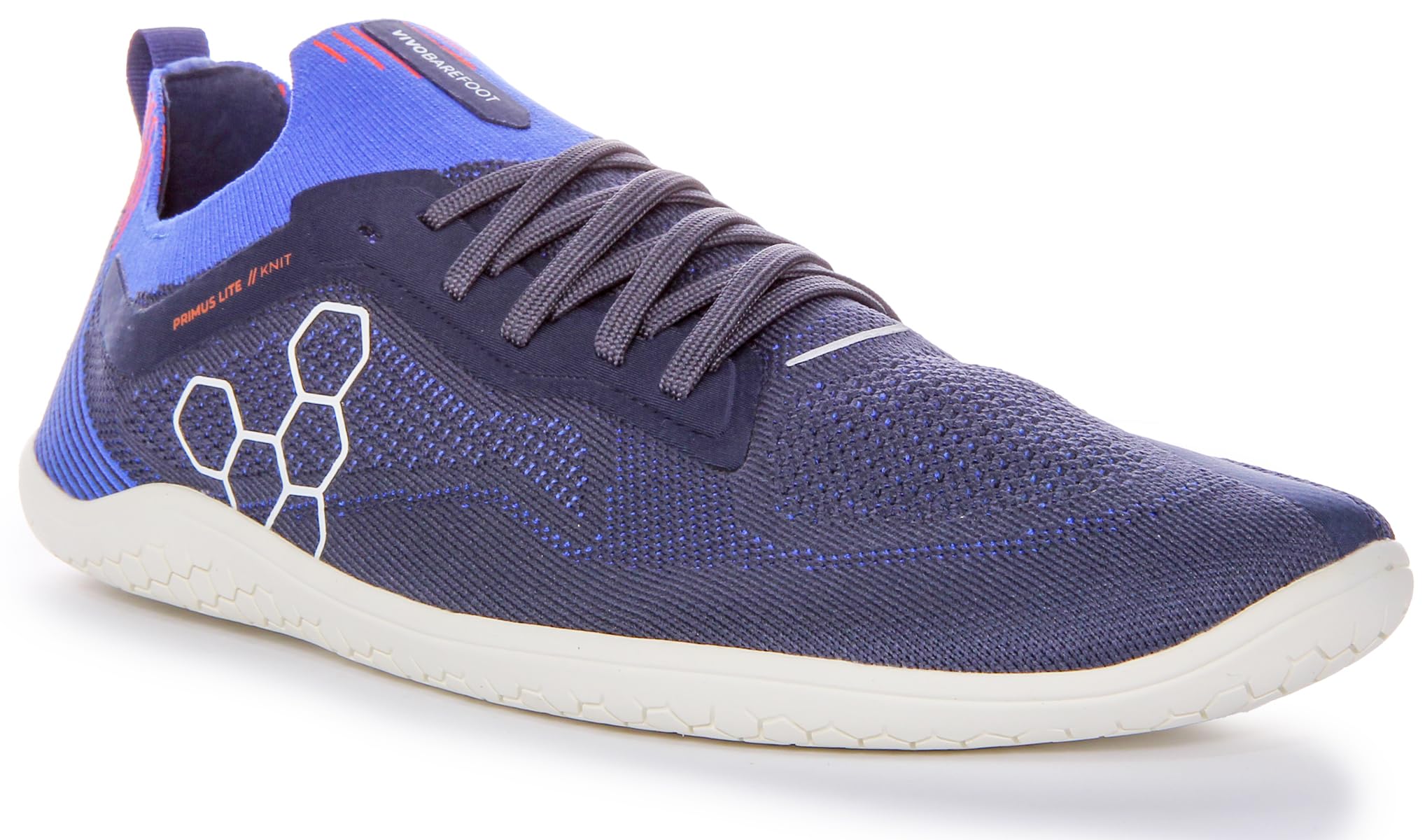 Vivobarefoot Primus Lite Knit - Men's Navy Shoe Deals Outlet