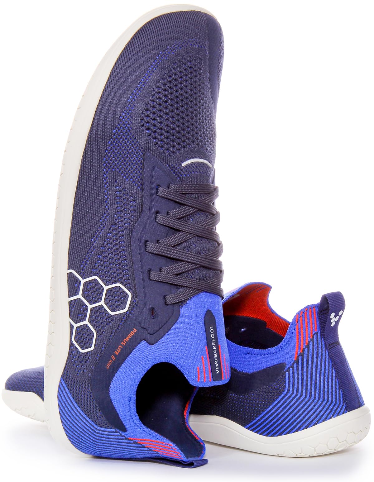Vivobarefoot Primus Lite Knit - Men's Navy Shoe Deals Outlet