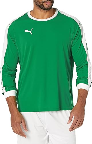 PUMA Liga Goalkeeper Jersey Green XL 191239600410 Shoe Deals Outlet