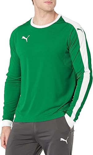 PUMA Liga Goalkeeper Jersey Green XL 191239600410 Shoe Deals Outlet