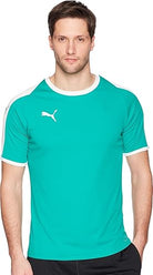 PUMA Liga Jersey Green Small 191239583089 Shoe Deals Outlet
