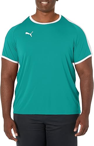 PUMA Liga Jersey Green Small 191239583089 Shoe Deals Outlet