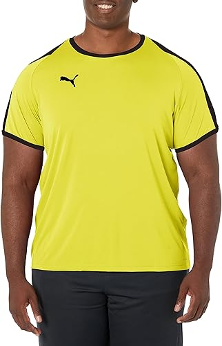 PUMA Liga Jersey Yellow Medium 191239576159 Shoe Deals Outlet