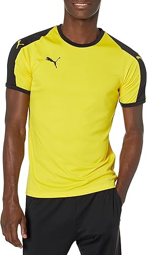 PUMA Liga Jersey Yellow Small 191239575084 Shoe Deals Outlet