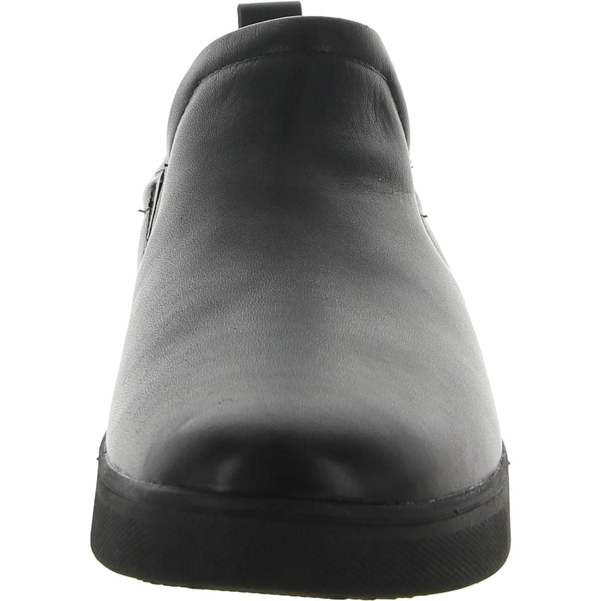 FitFlop Rally Leather Slip - on - Women's Black Shoe Deals Outlet