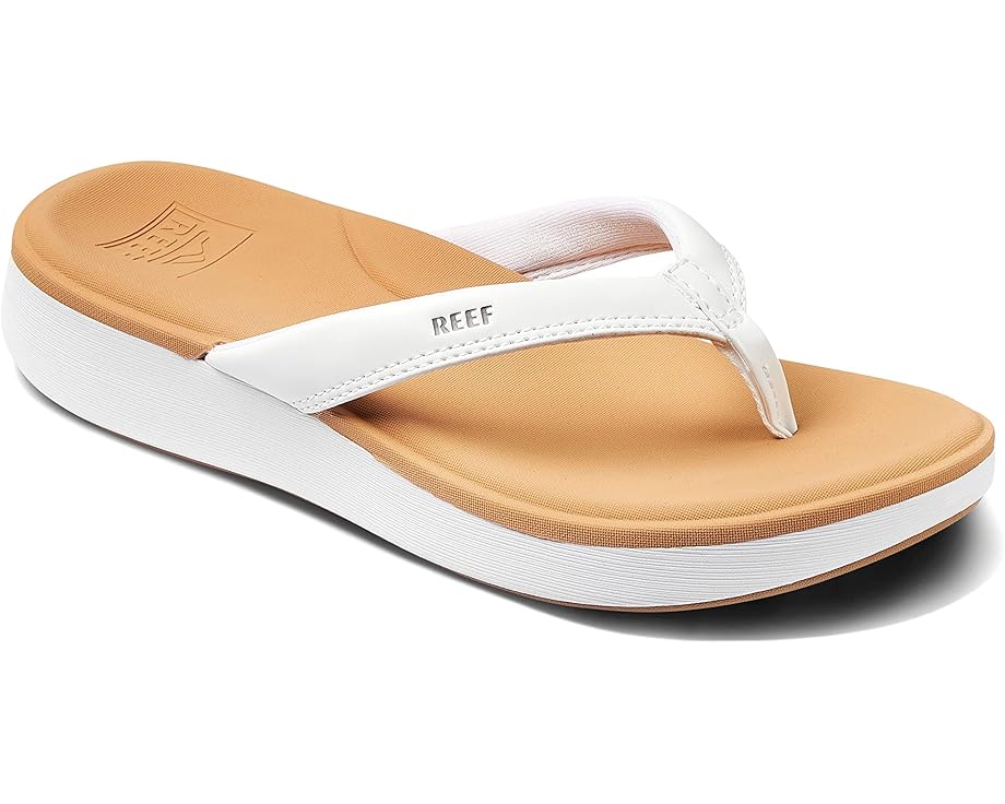 Reef Cushion Cloud White / Tan 6 M 195333910680 Shoe Deals Outlet