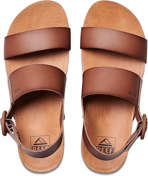 Reef Vista HI Buckle Sandals Espresso 9 M 196985346582 Shoe Deals Outlet