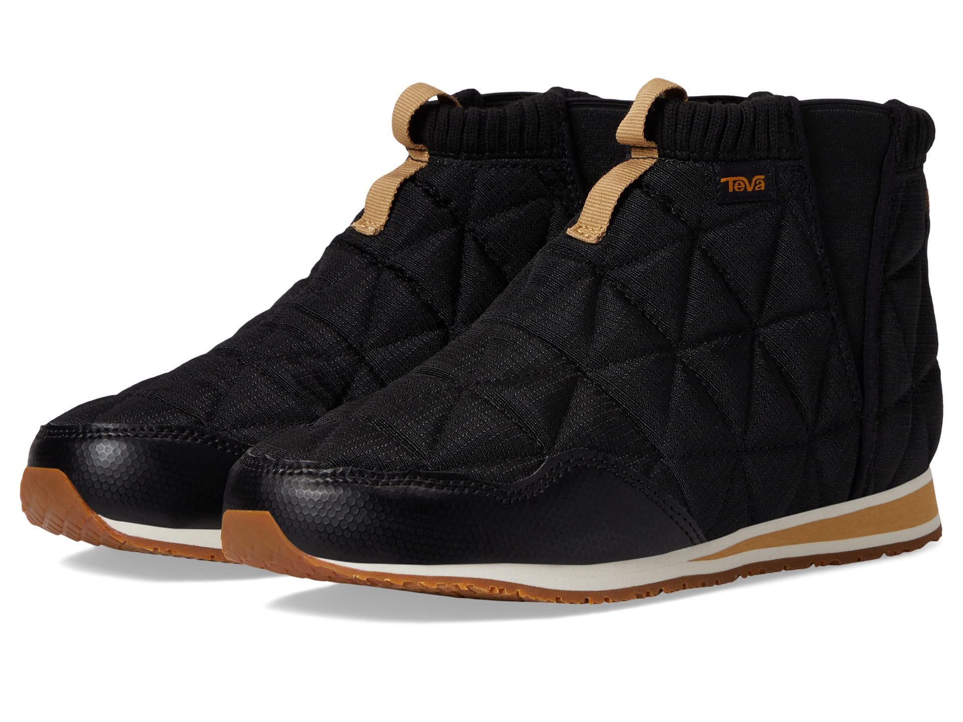 Teva ReEMBER MID - Women's Black/Tan Shoe Deals Outlet