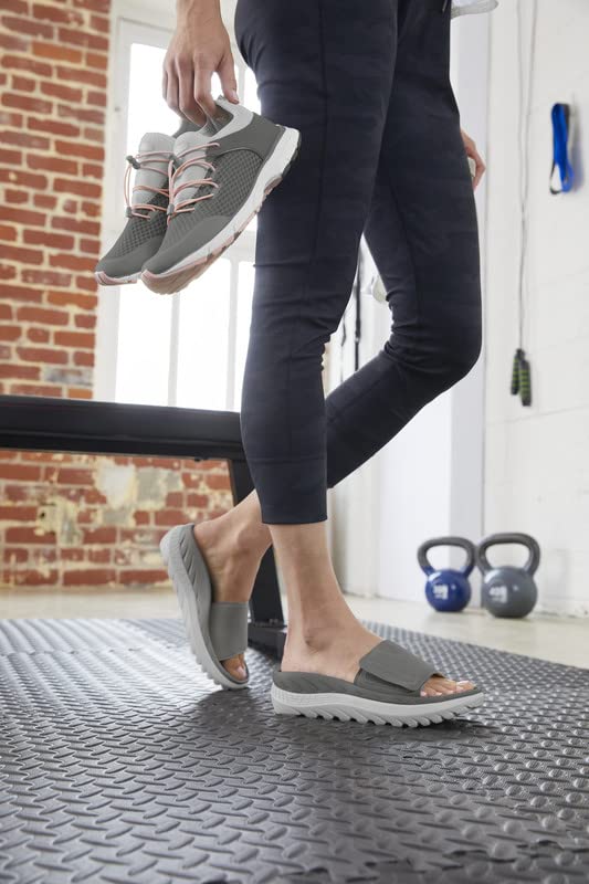 VIONIC Rejuvenate Slide Sandal - Women's Black/Black Shoe Deals Outlet