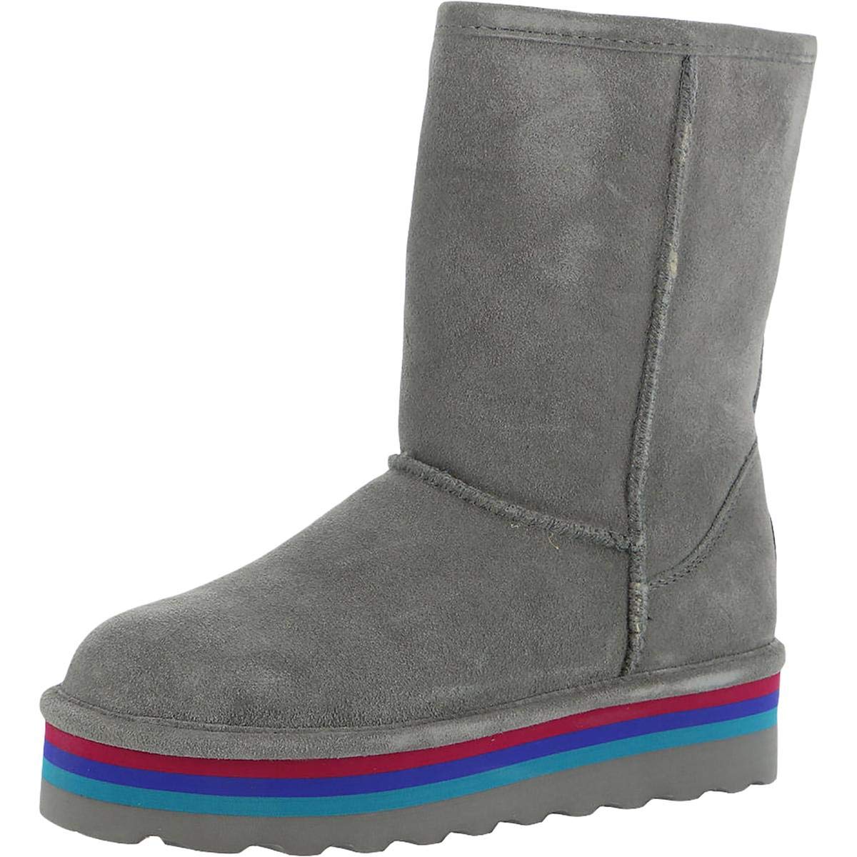 BEARPAW Retro Elle Boot - Women's Gray Fog Shoe Deals Outlet