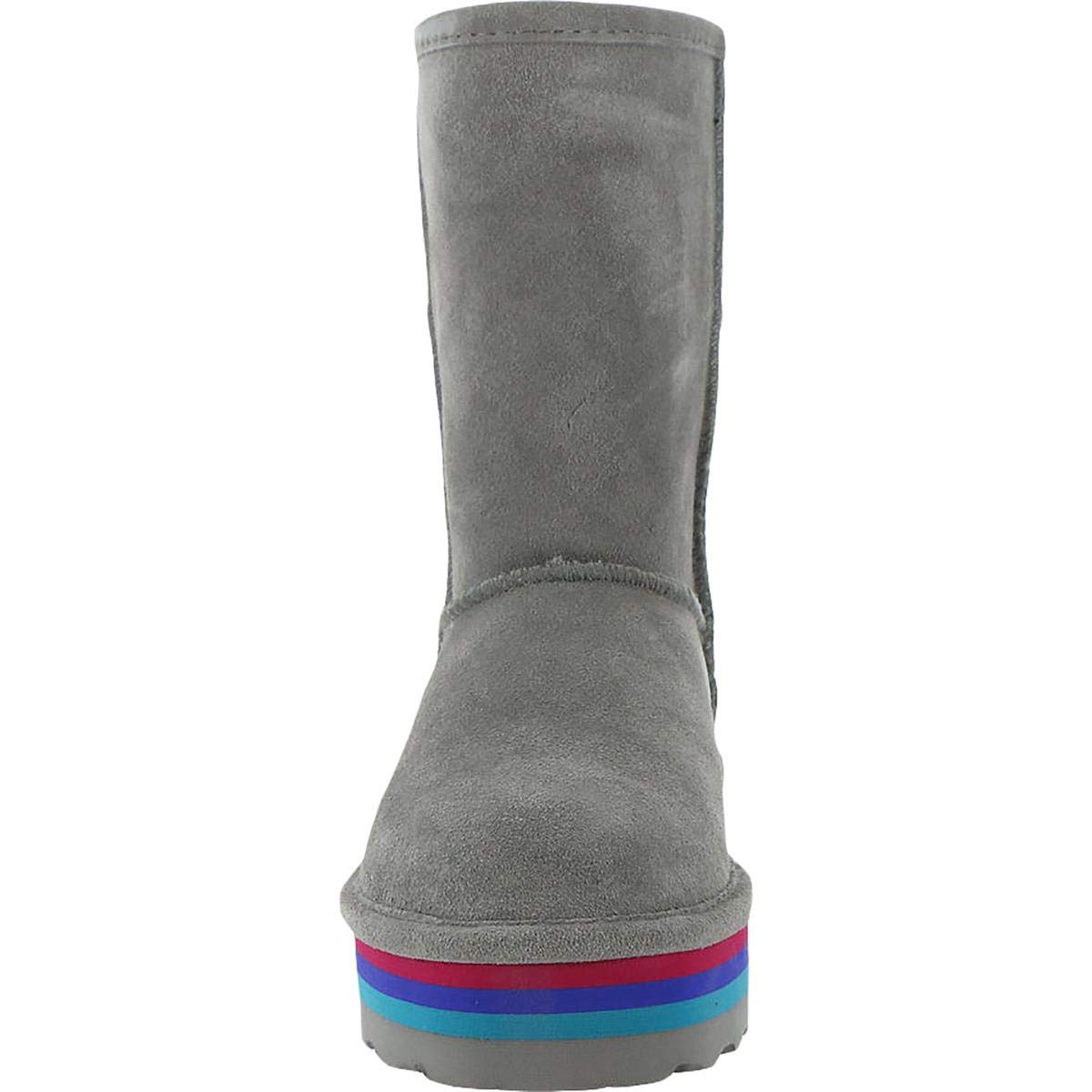 BEARPAW Retro Elle Boot - Women's Gray Fog Shoe Deals Outlet