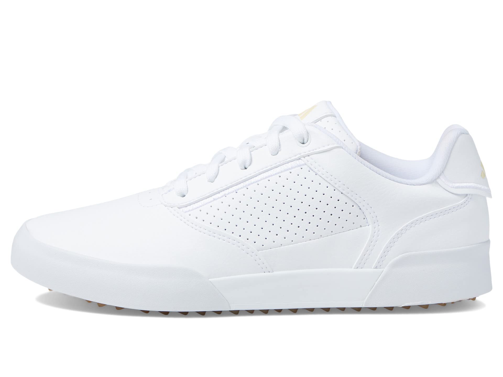 adidas Retrocross Spikeless Golf - Women's White/Sand Strata/Gum Shoe Deals Outlet