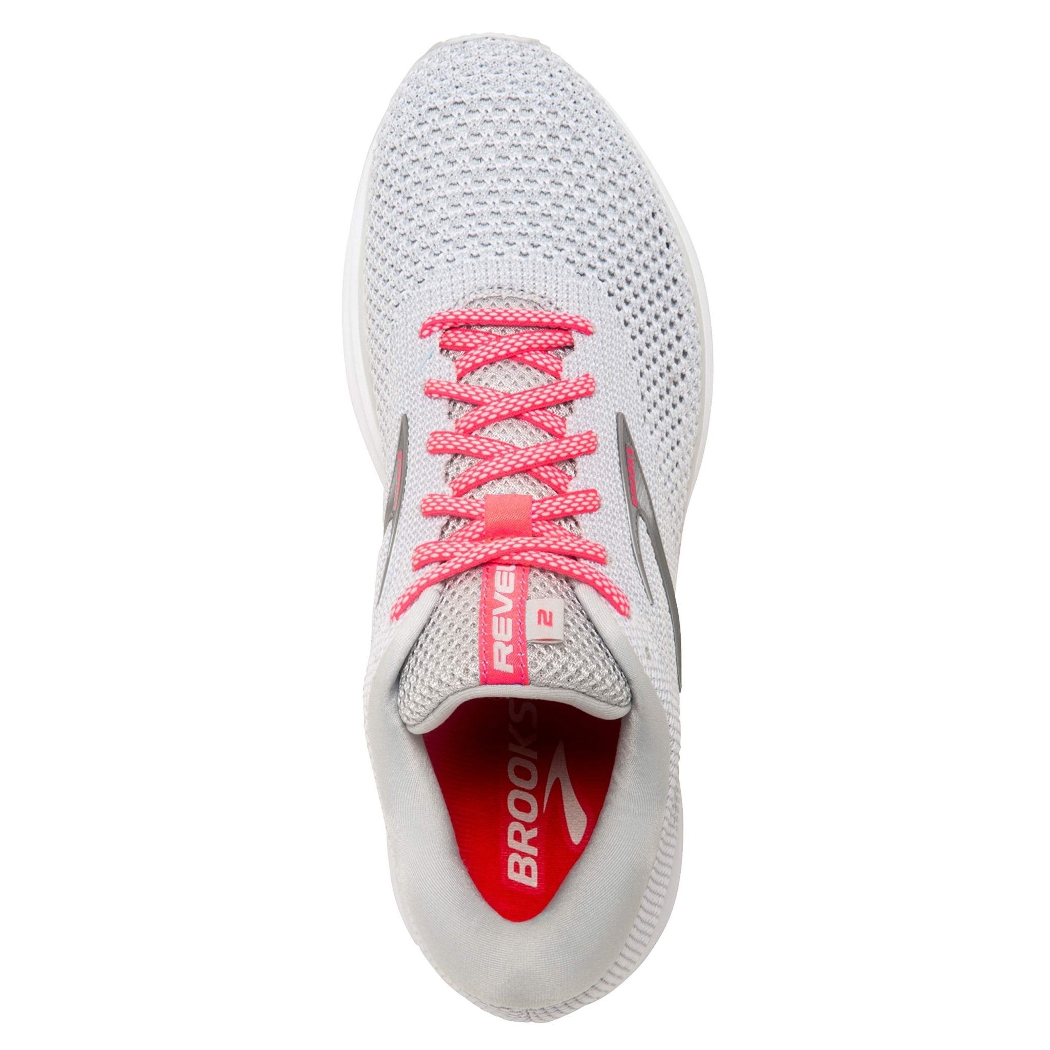 Brooks Revel 2 - Women's Grey/White/Pink Shoe Deals Outlet