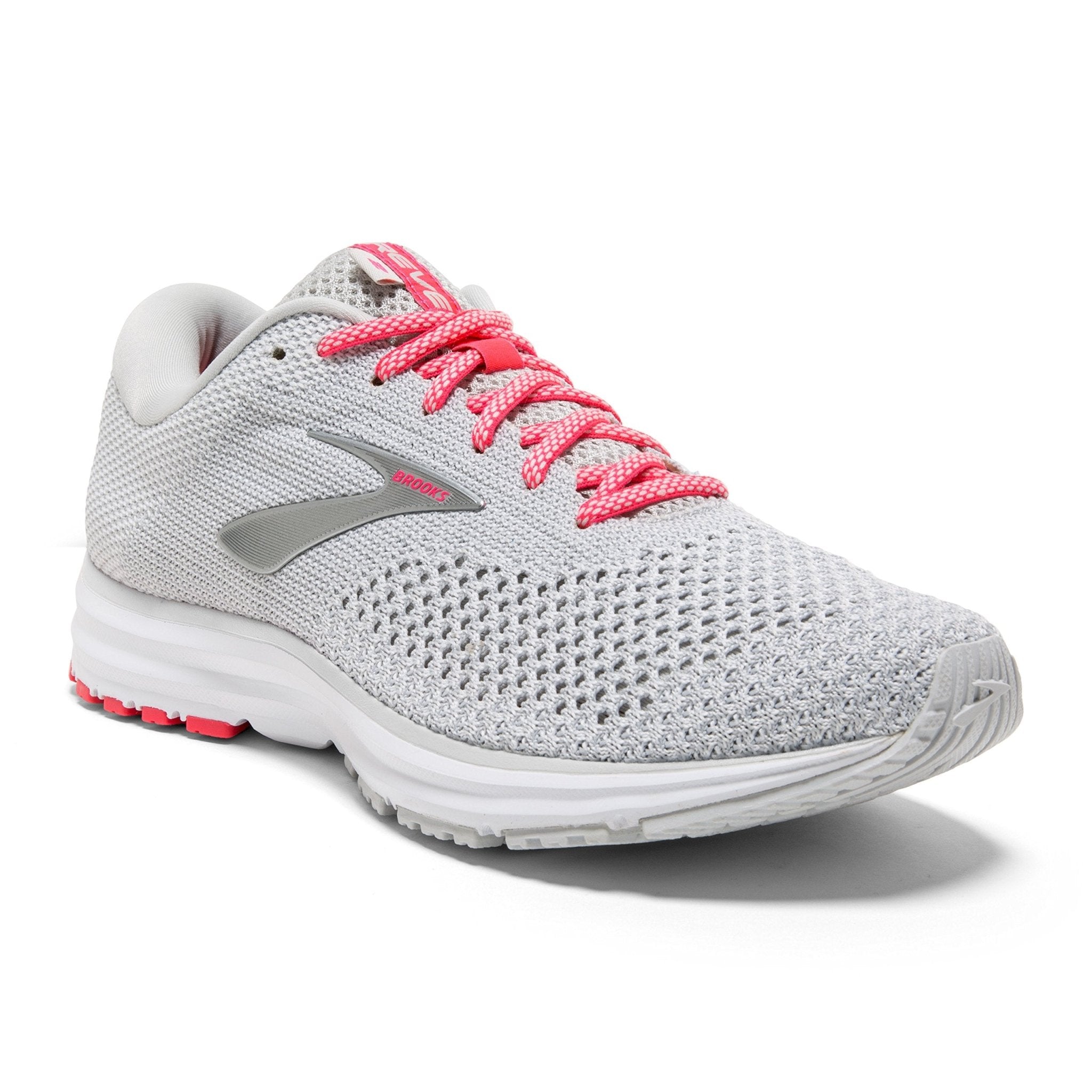 Brooks Revel 2 - Women's Grey/White/Pink Shoe Deals Outlet