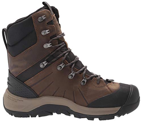 KEEN Revel IV High Polar Waterproof Boot - Men's Canteen/Black Shoe Deals Outlet