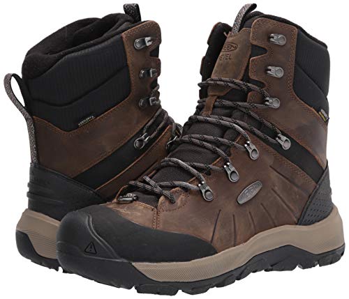 KEEN Revel IV High Polar Waterproof Boot - Men's Canteen/Black Shoe Deals Outlet