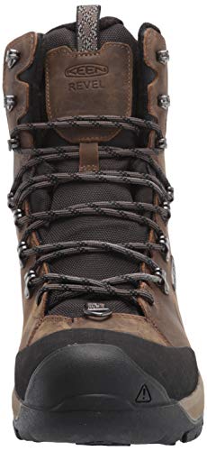 KEEN Revel IV High Polar Waterproof Boot - Men's Canteen/Black Shoe Deals Outlet