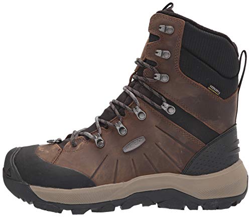 KEEN Revel IV High Polar Waterproof Boot - Men's Canteen/Black Shoe Deals Outlet