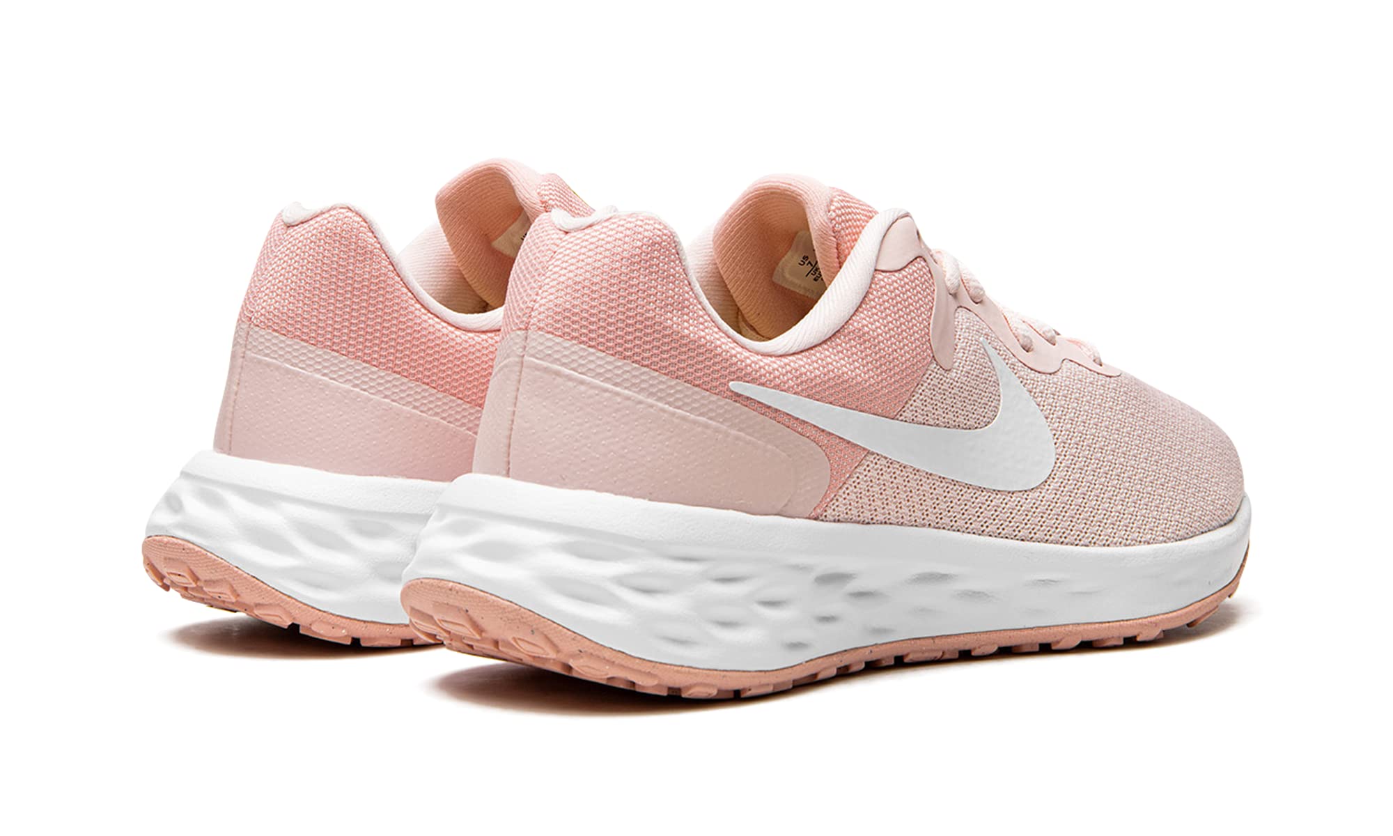 Nike Revolution 6 - Women's Pure Platinum Lt Crimson Wolf Grey Shoe Deals Outlet