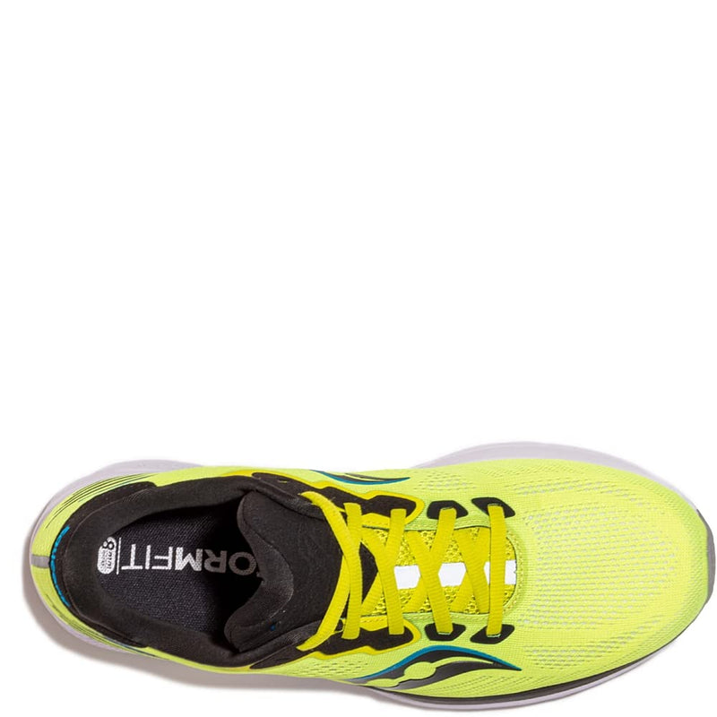 Saucony Ride 14 Running Shoe - Men's Citrus/Black Shoe Deals Outlet