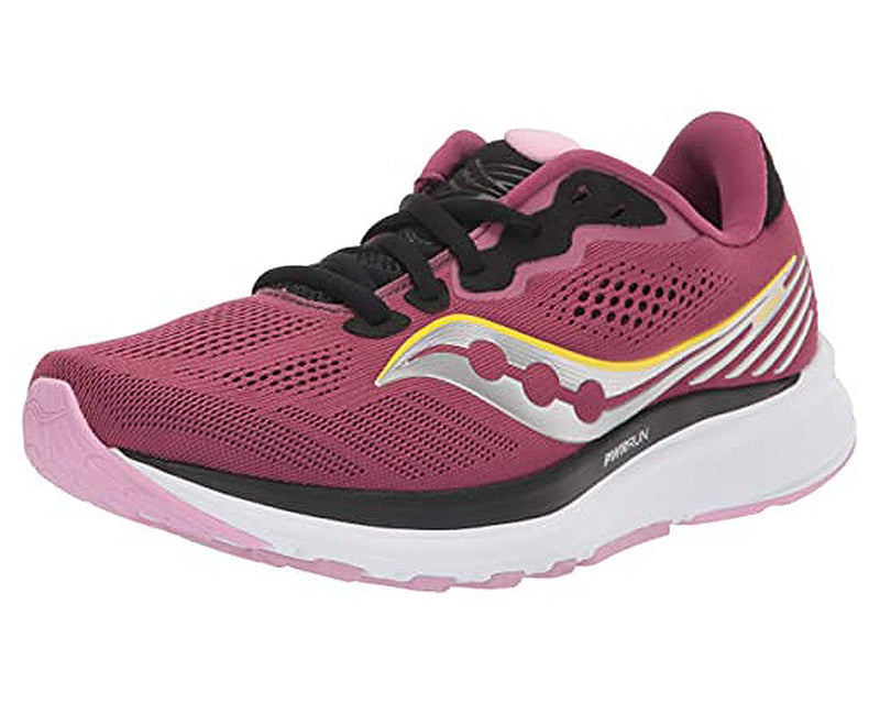 Saucony Ride 14 Running Shoe - Women's Quartz/Vizigold Shoe Deals Outlet