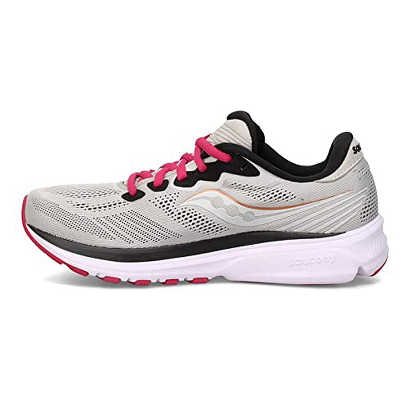 Saucony Ride 14 Running Shoe - Women's Fog/Cherry Shoe Deals Outlet