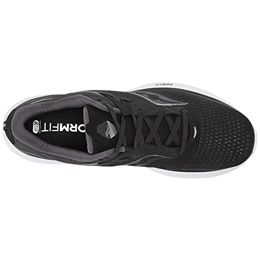 Saucony Ride 15 Running Shoe - Men's Black/Gum Shoe Deals Outlet