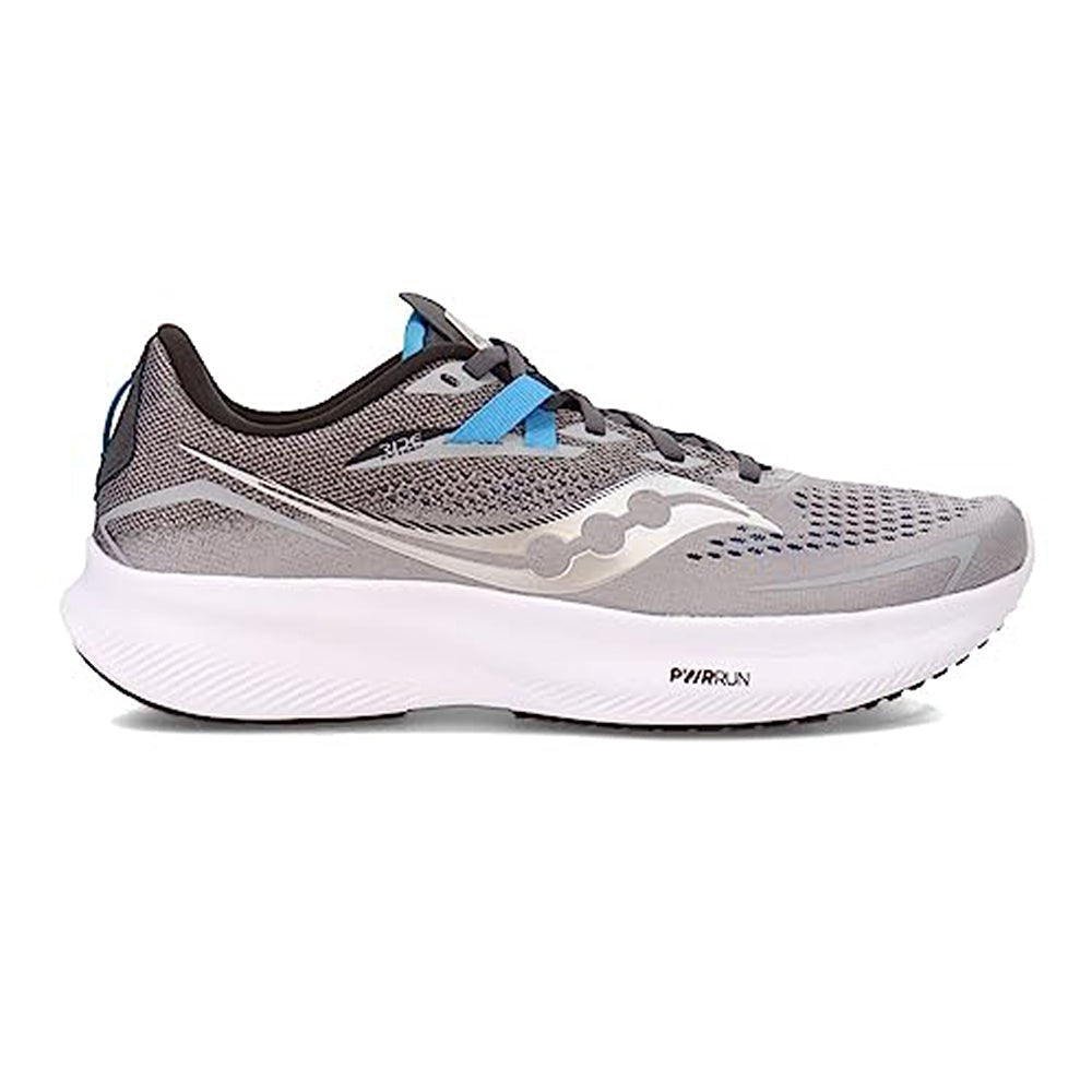Saucony Ride 15 Running Shoe - Men's Alloy/Topaz Shoe Deals Outlet