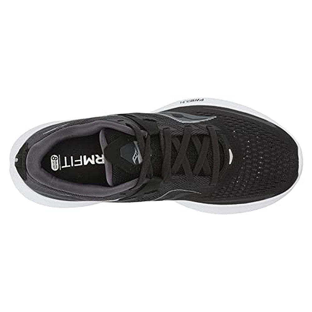 Saucony Ride 15 Running Shoe - Women's Black White Shoe Deals Outlet
