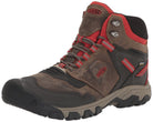 KEEN Ridge Flex Mid WaterProof - Men's Dark Olive/Ketchup Shoe Deals Outlet