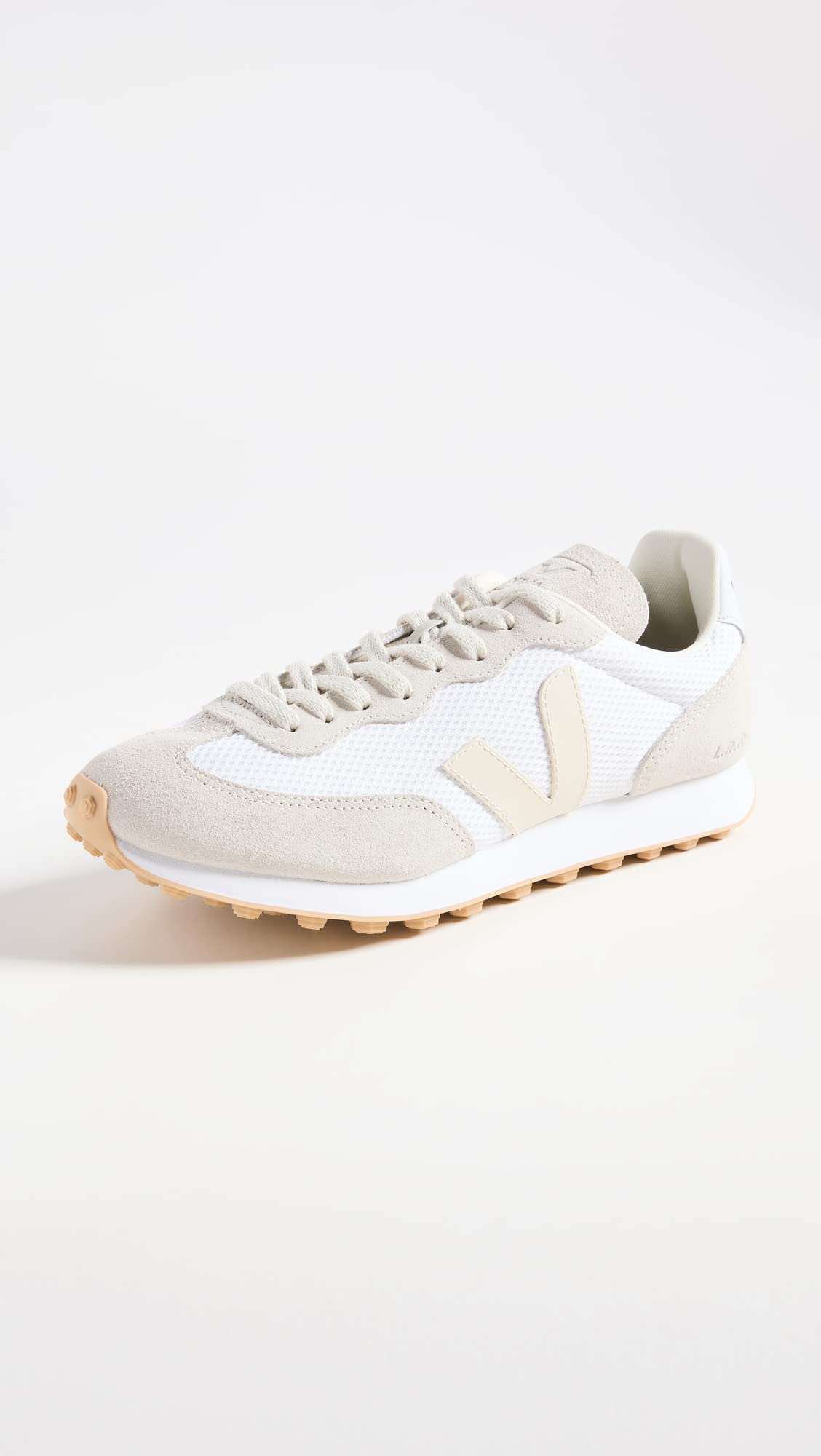 VEJA RIO BRANCO ALVEOMESH - Men's White/Pierre/Natural Shoe Deals Outlet