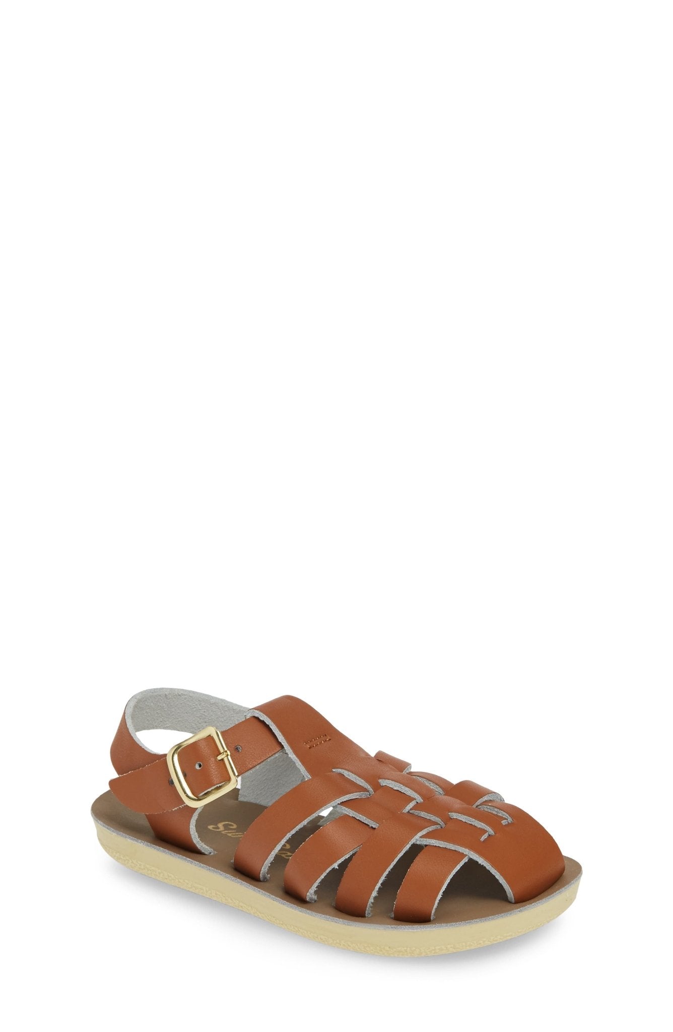 Salt Water Sandal by Hoy Shoes Sailor - Kids Tan Shoe Deals Outlet