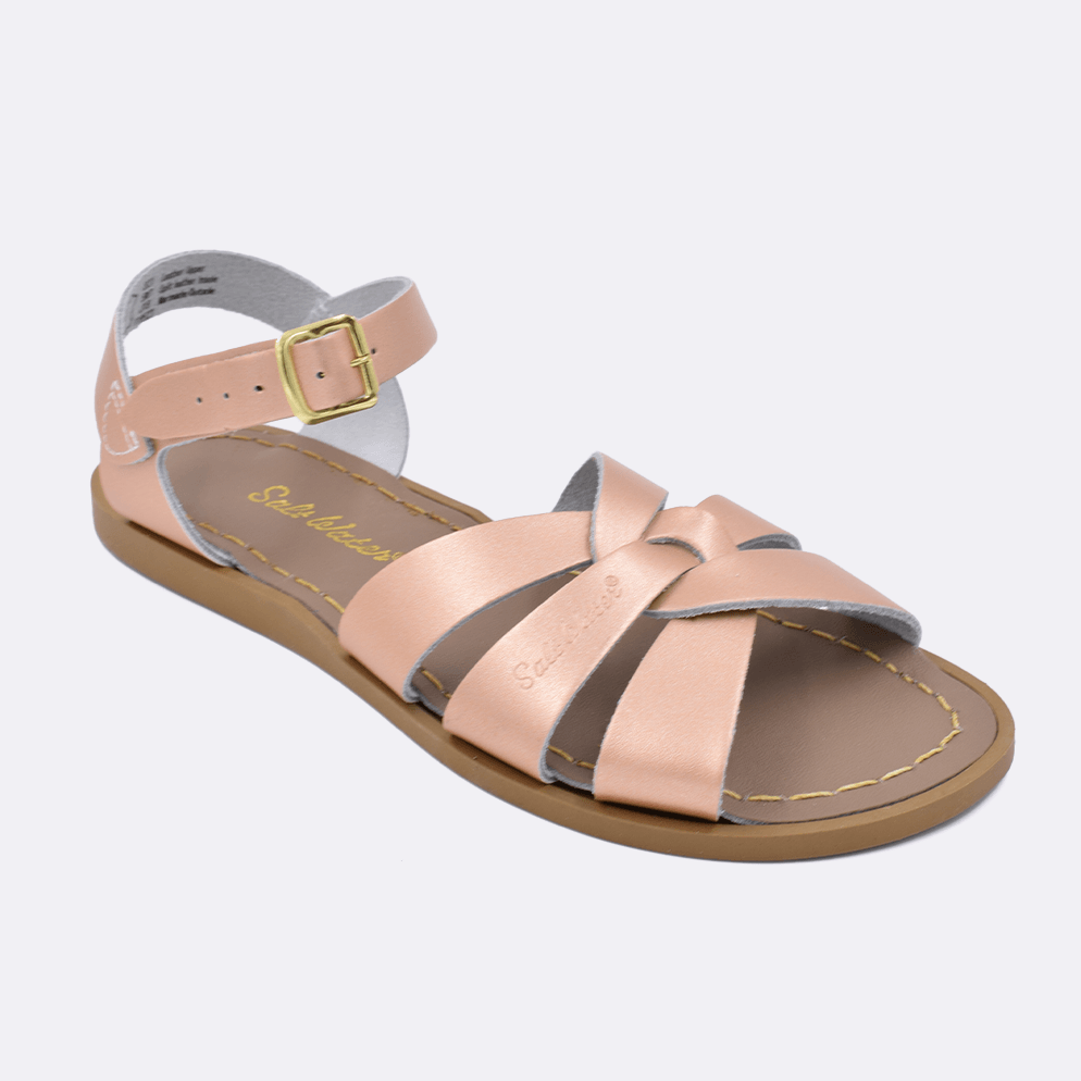 Salt Water Sandal by Hoy Shoes Salt Water Original - Women's Rose Gold Shoe Deals Outlet