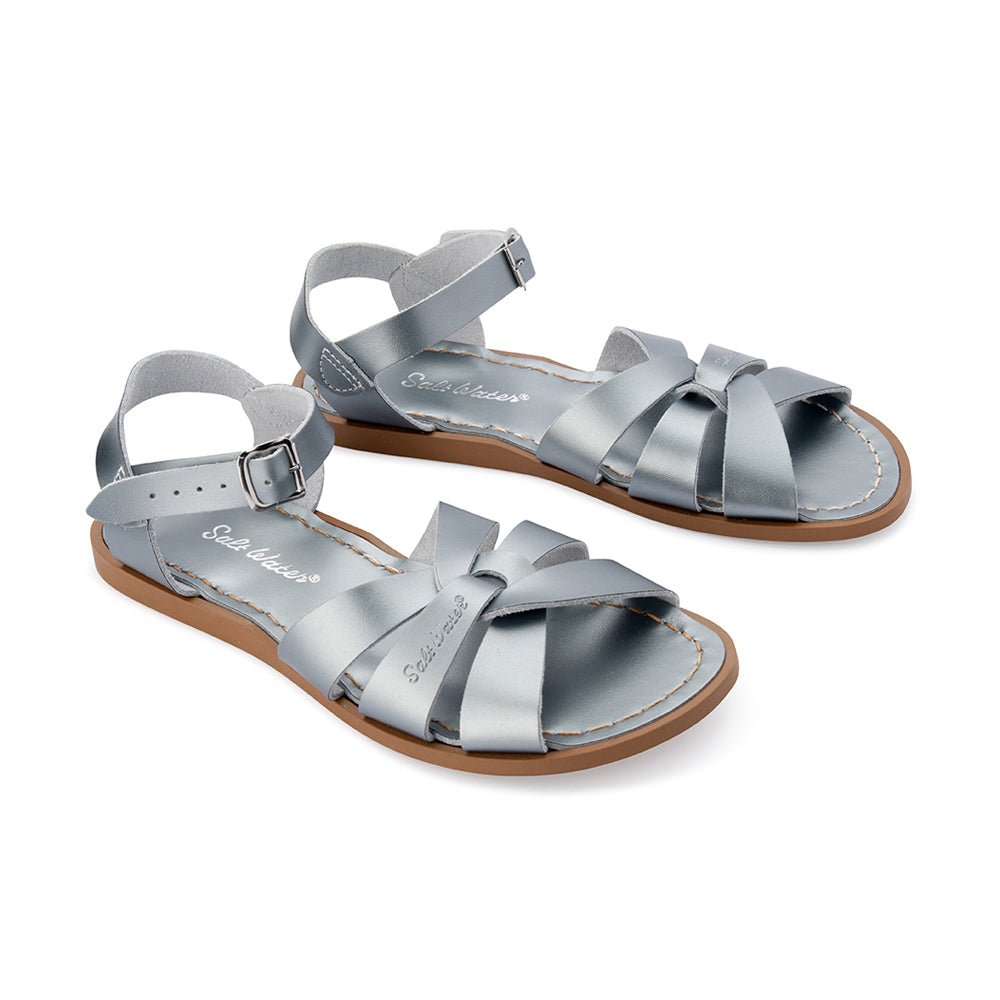 Salt Water Sandal by Hoy Shoes Salt Water Original - Women's Pewter Shoe Deals Outlet