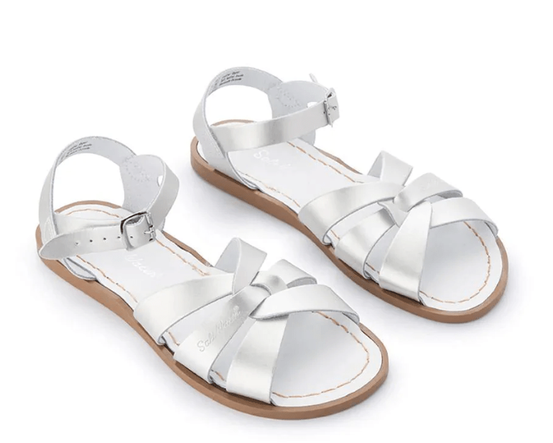Salt Water Sandal by Hoy Shoes Original Silver Silver 9 M 000523812074 Shoe Deals Outlet
