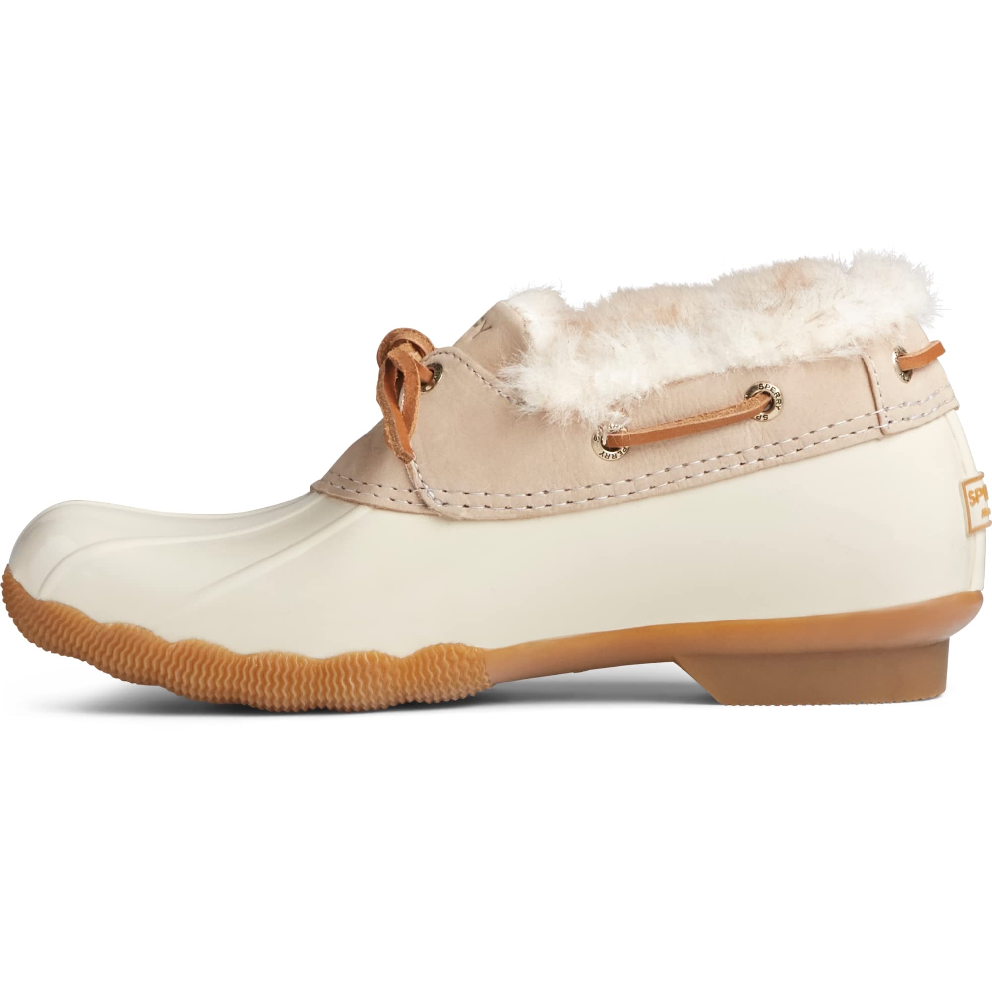 Sperry Saltwater 1 Eye Cozy - Women's Ivory Shoe Deals Outlet