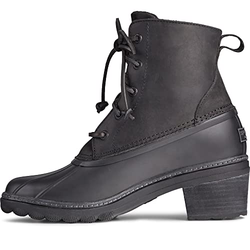 Sperry Saltwater Heel Fashion Core - Women's Black Shoe Deals Outlet