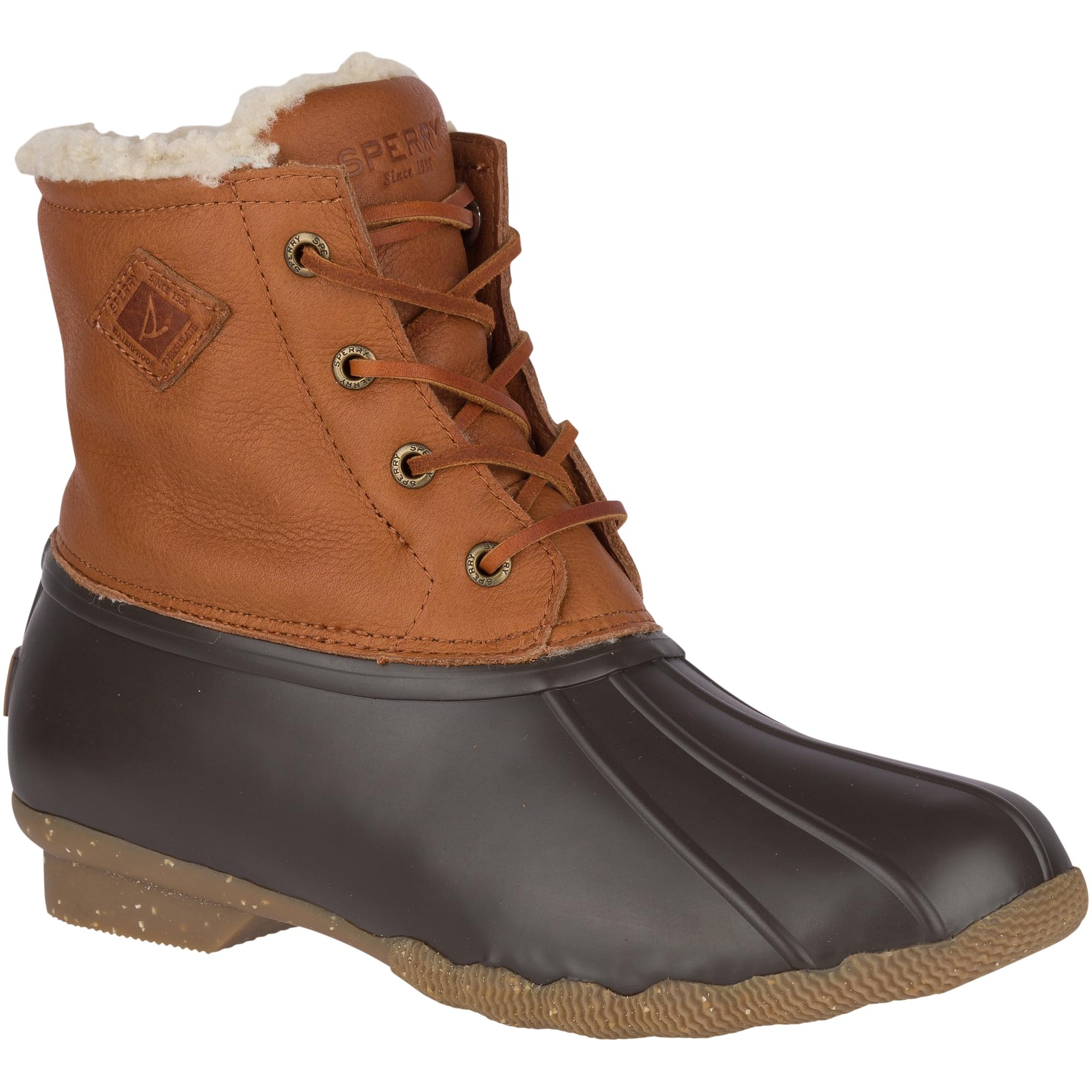 Sperry Saltwater Winter Lux - Women's Medium Beige Shoe Deals Outlet