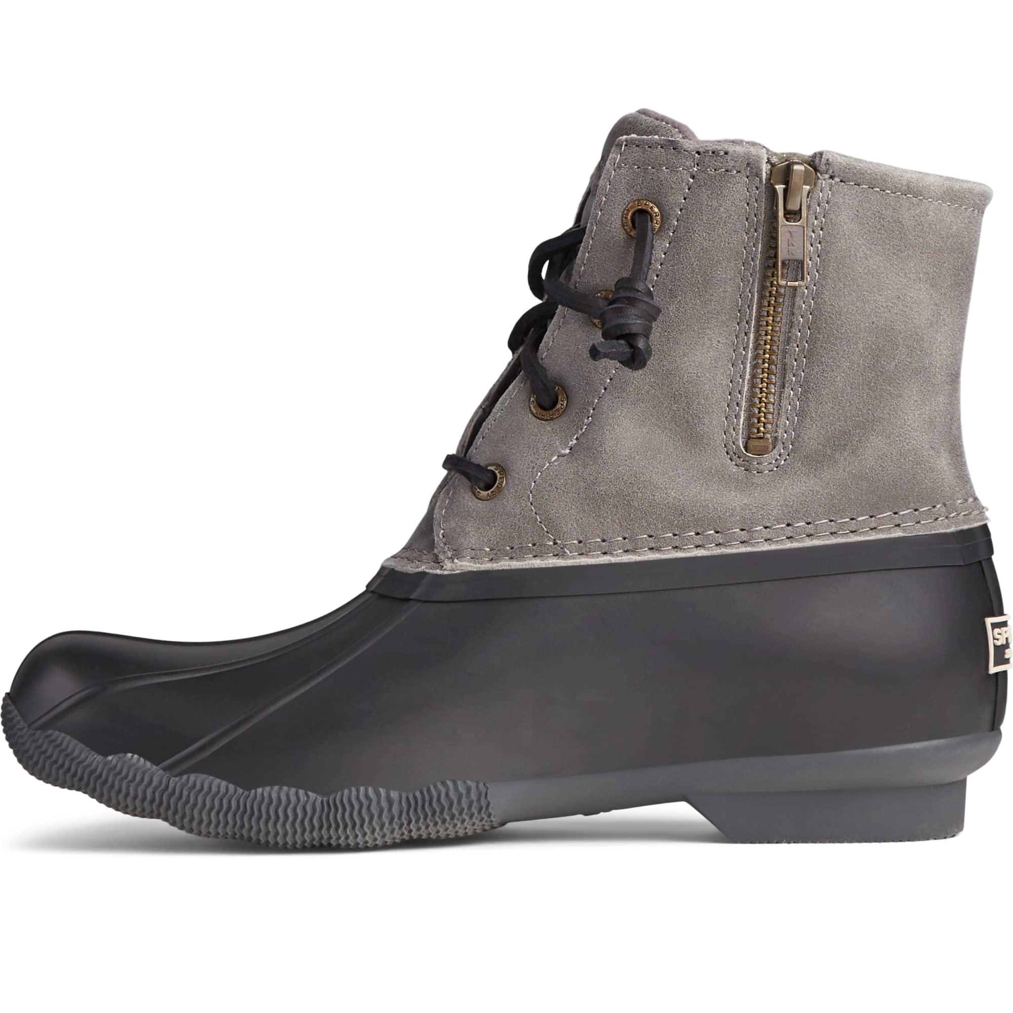Sperry Saltwater Wool Duck - Women's Black/Grey Shoe Deals Outlet