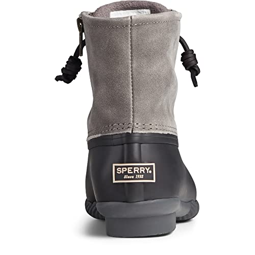 Sperry Saltwater Wool Duck - Women's Black/Grey Shoe Deals Outlet